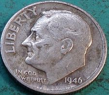 1946 Roosevelt Silver Dime Coin Value Prices, Photos &amp; Info