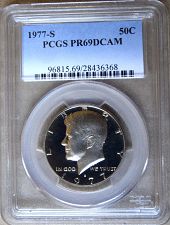 Buy 1977 S PCGS KENNEDY PR 69DCAM CLAD GRADED COIN