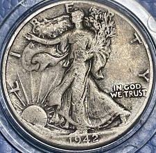 Buy 1942-P Walking Liberty Silver Half Dollar ~ Circulated Condition