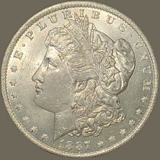 Buy 1887-O Morgan UNC