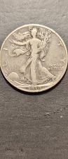 Buy 1938 D Walking Liberty Silver Half Dollar Hard Year Great Condition 92