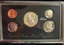 1992 S Proof Set Silver Premier Mirror-Like Cameo Coins Coin Value