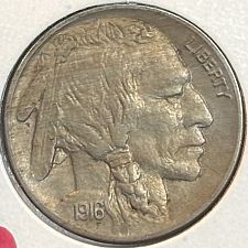 1916 Buffalo / Indian Head Nickel Coin Value Prices, Photos & Info