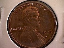 1971 D Lincoln Memorial Penny ~ Uncirculated Cent from Bank Roll