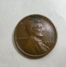 Buy 1924-D Lincoln Wheat Cent - VF Condition
