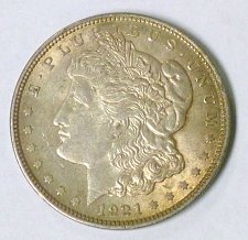 Buy 1921 Morgan Silver Dollar Philadelphia Mint
