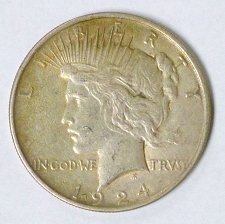 Buy 1924 Peace Silver Dollar Philadelphia Mint