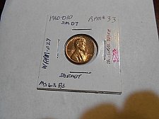 Buy 1960-d/d  Lincoln  Cent  RPM#33   MS63 RED   (Wexler WRPM-029)