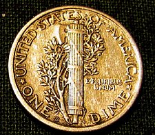 Buy 1918-S mercury Dime Sharp strike!!  A-89-