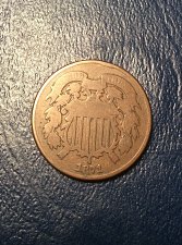Buy 1871 two cent piece