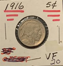 1916 Buffalo / Indian Head Nickel Coin Value Prices, Photos & Info