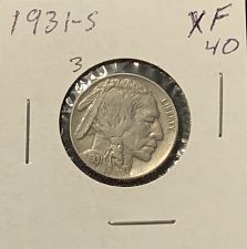 1931 S Buffalo / Indian Head Nickel Coin Value Prices, Photos & Info