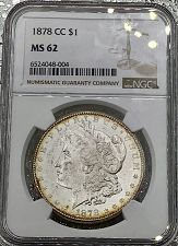 1878 CC Morgan Dollars Early Silver Dollars: Personal Collections