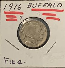 1916 Buffalo / Indian Head Nickel Coin Value Prices, Photos & Info