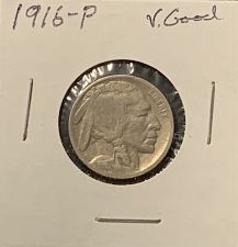 1916 Buffalo / Indian Head Nickel Coin Value Prices, Photos & Info
