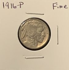 1916 Buffalo / Indian Head Nickel Coin Value Prices, Photos & Info