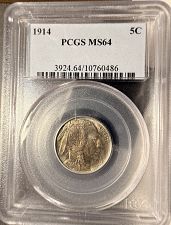 1914 Buffalo / Indian Head Nickel Coin Value Prices, Photos & Info