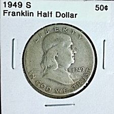 Franklin Half Dollars - Price Charts & Coin Values