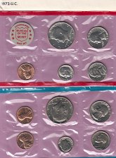 Buy 1972 Uncirculated double set  /  WM-17