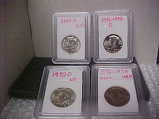 Buy U.S. Coins J.F.K. 50C 4 Mixed Uncirculated