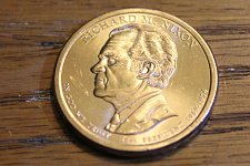 Nixon Presidential Dollar coin 2016-P $1 Richard M Uncirculated From mint bag
