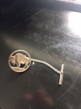 Buy BUFFALO NICKEL TIE TAC