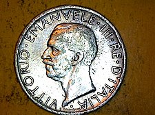 Buy Italy 1927 5 Lire Silver