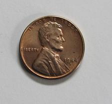 1944-D Lincoln Wheat Cent Penny - GEM Uncirculated CHOICE BU From Original Bank Roll - Rare US Copper Coin - View #2