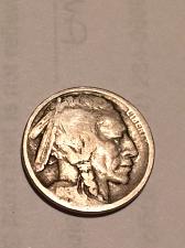 Pièce De 5 Cents Buffalo Nickel - Tête D'Indien - Usée - États-Unis - 1913-1938