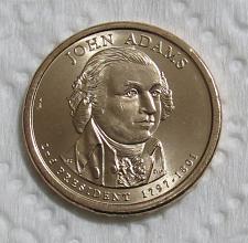 SEE PICTURES 2007-D JOHN ADAMS DOLLAR ICG-MS63 OR BETTER A-22-15