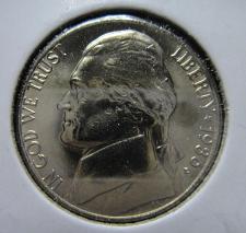 1986 P,D/&S Jefferson Nickels in BU and Proof condition
