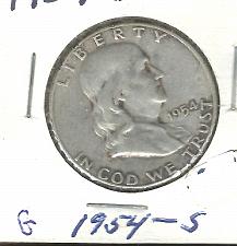 1954 D Franklin Mezzo Dollaro D'Argento, ICG MS65 FBL, Gemma Non Circolata, Classificata In Holder, PQ, Moneta Americana, - Italia - Foto 5