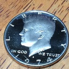 1974 S Proof Kennedy Half Dollar CP2013
