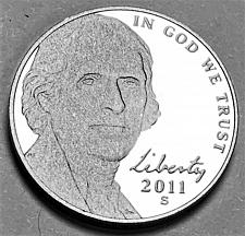 2011-S Jefferson Nickel Gem Proof Uncirculated