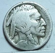 1914-S Buffalo Nickel G VG FREE SHIPPING