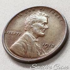1913-D LINCOLN WHEAT CENT PENNY ROLL G-VG