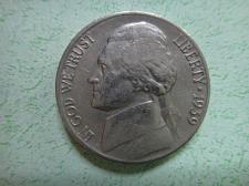 1939-S Jefferson Nickel vg-f free shipping