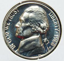 1969-S 1970-S Jefferson Nickels Very Fine UNC Condition 3 Nickels total 1968-S
