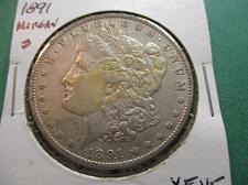 1891 Morgan Silver Dollar Coin Value Prices Photos Info