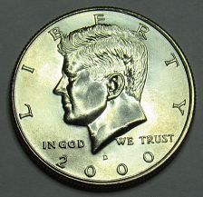 Details about / 2000-P Roll of 20 Kennedy Half Dollars CLAD BU