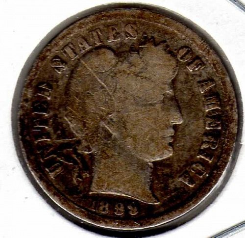 1899 P Barber Dimes 