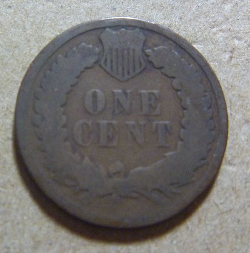 1878 Indian Head Cent Small Cent (#02)