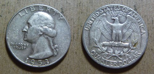 1953-D Washington Quarter (#03)