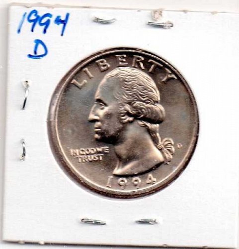 1994d BU Washington Quarter