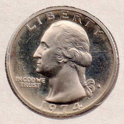 1974 s Proof Washington Quarter - Proof - #1