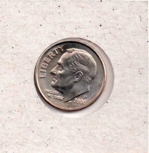 2000p BU Roosevelt Dime