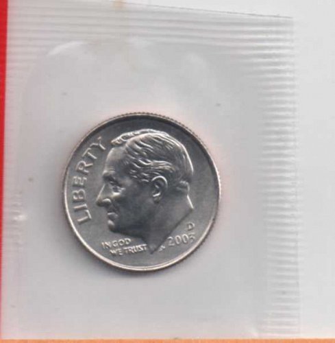 2003d BU Roosevelt Dime