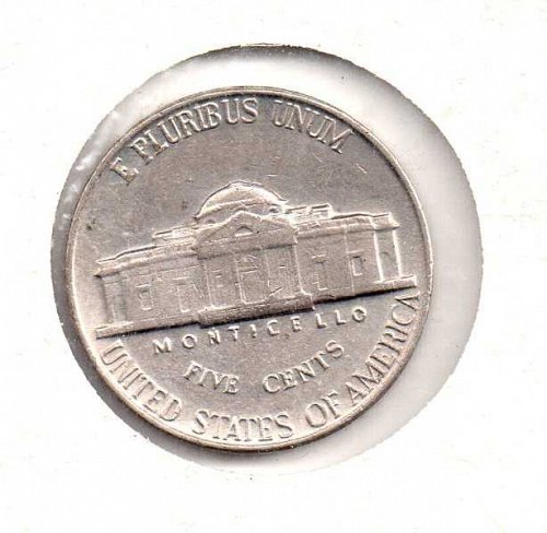 1962 p Jefferson Nickel #4 