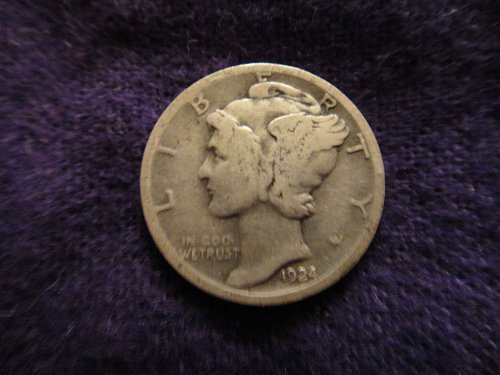 1924-D Mercury Dime
