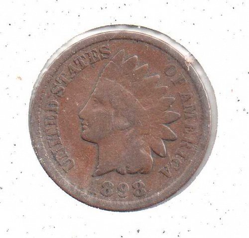 1898 p Indian Head Penny #2 